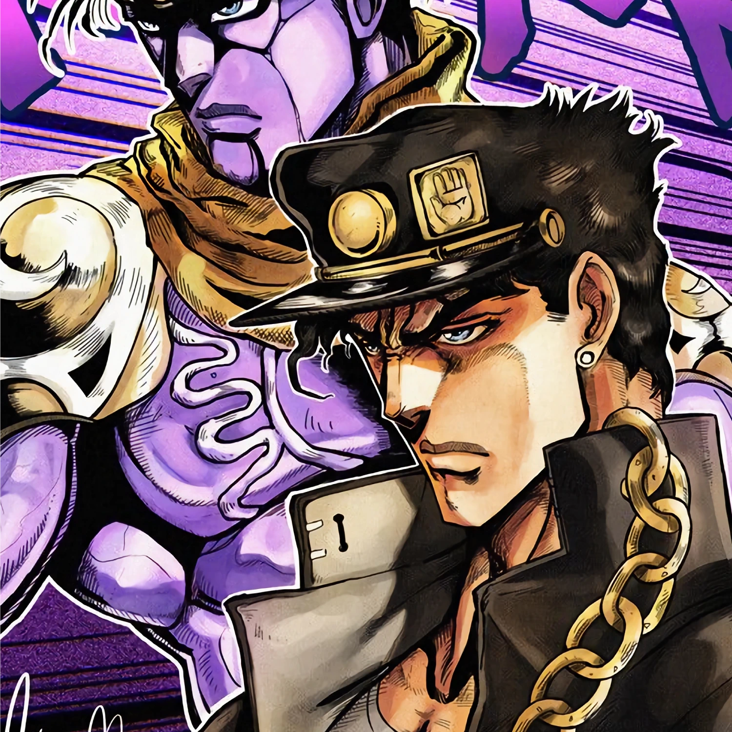 Collection of Jojo's Bizarre Adventure in a gallery layout