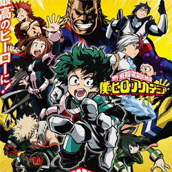 Collection of Boku No Hero (My Hero academia) in a gallery layout