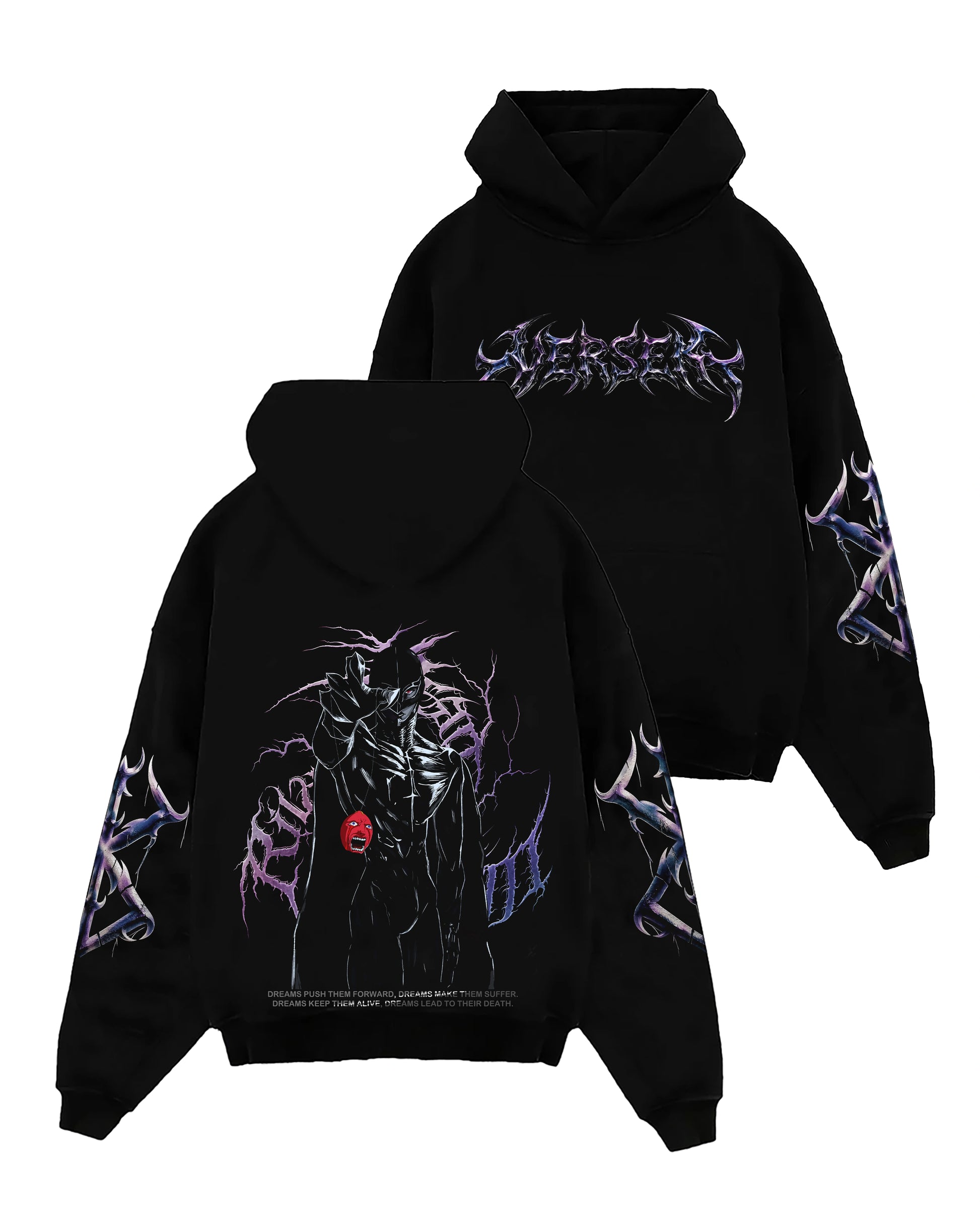Hoodie Griffith Purple