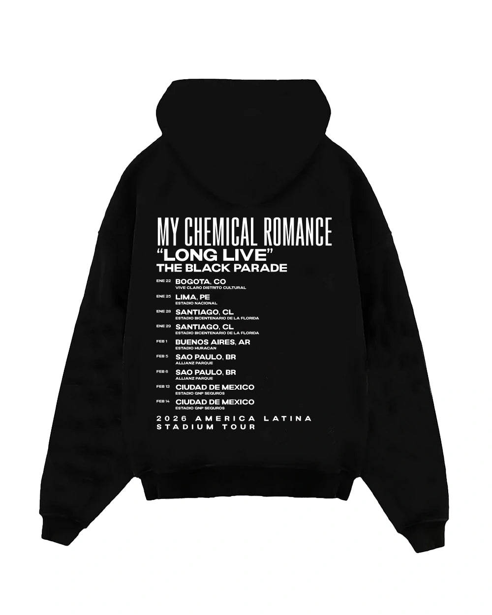 Collection of Hoodie MCR Tour in a gallery layout