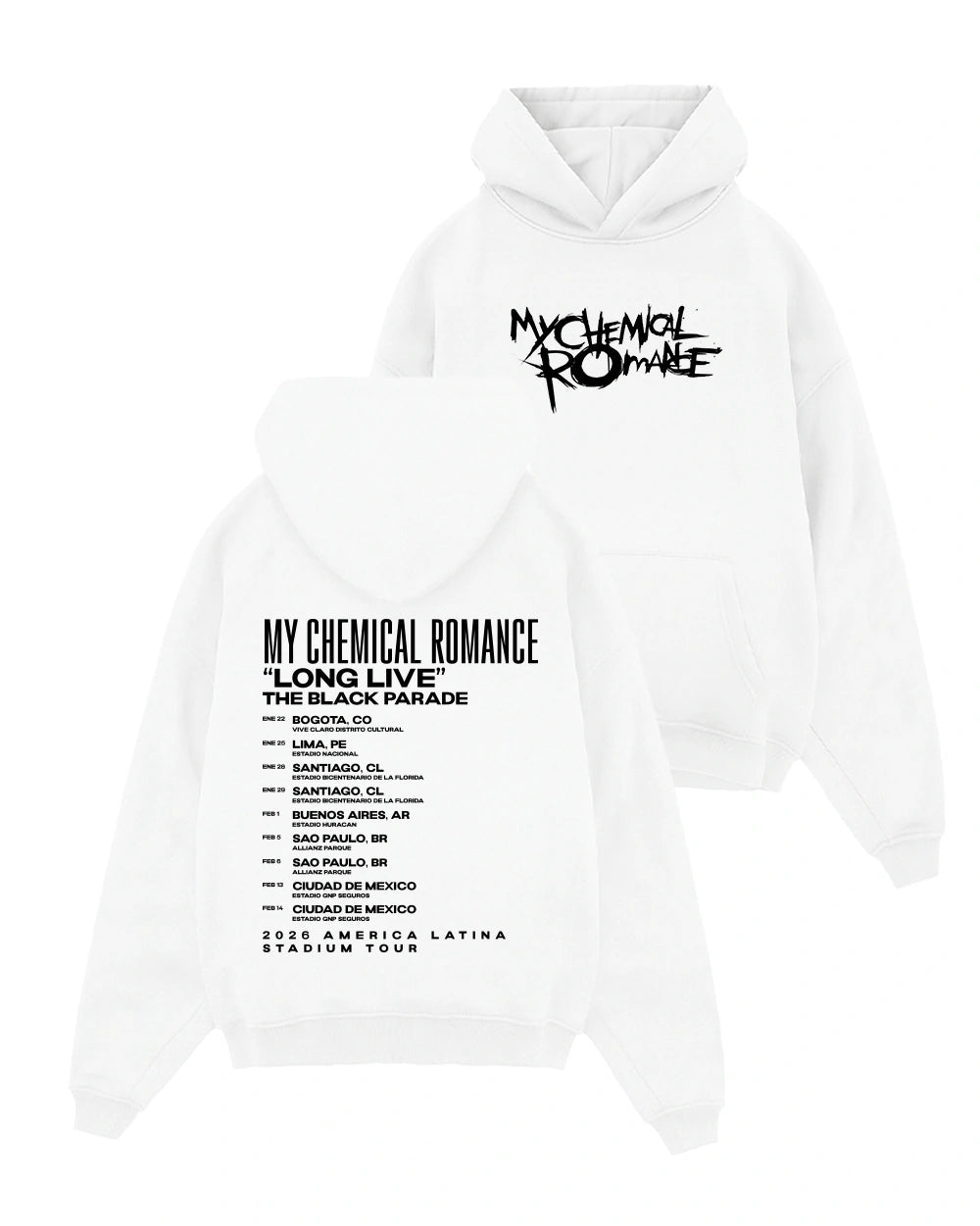 Hoodie MCR Tour