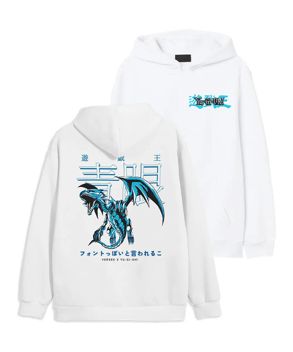 Hoodie Dragon blue eyes