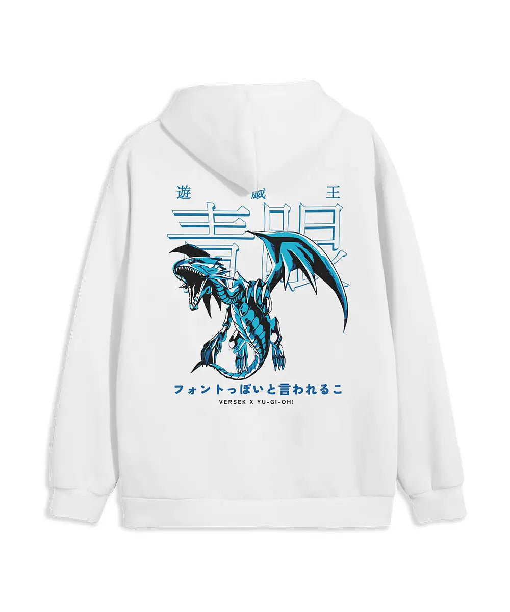 Hoodie Dragon blue eyes