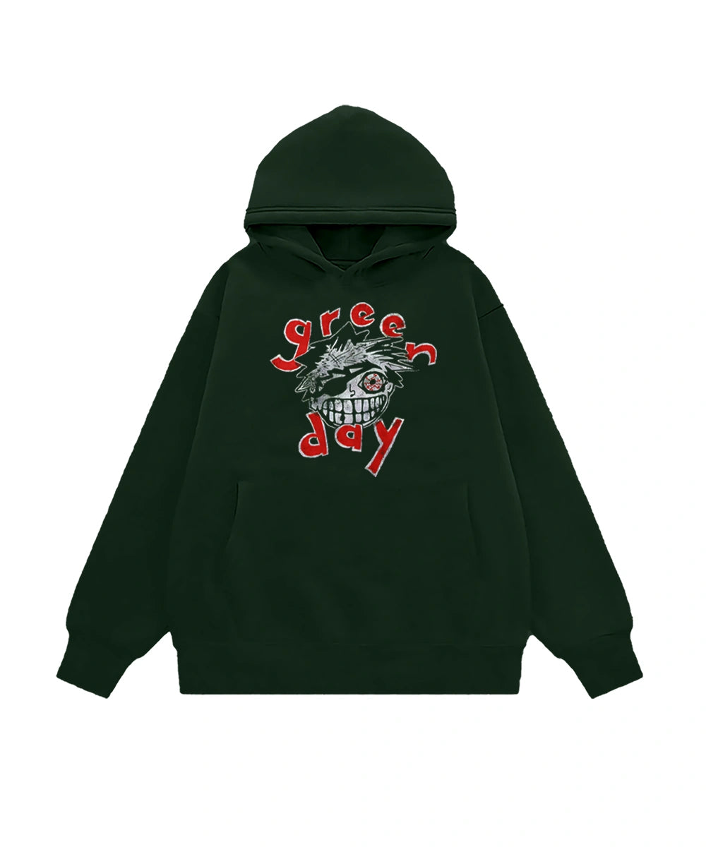 Collection of Hoodie Green Savior Verde in a gallery layout