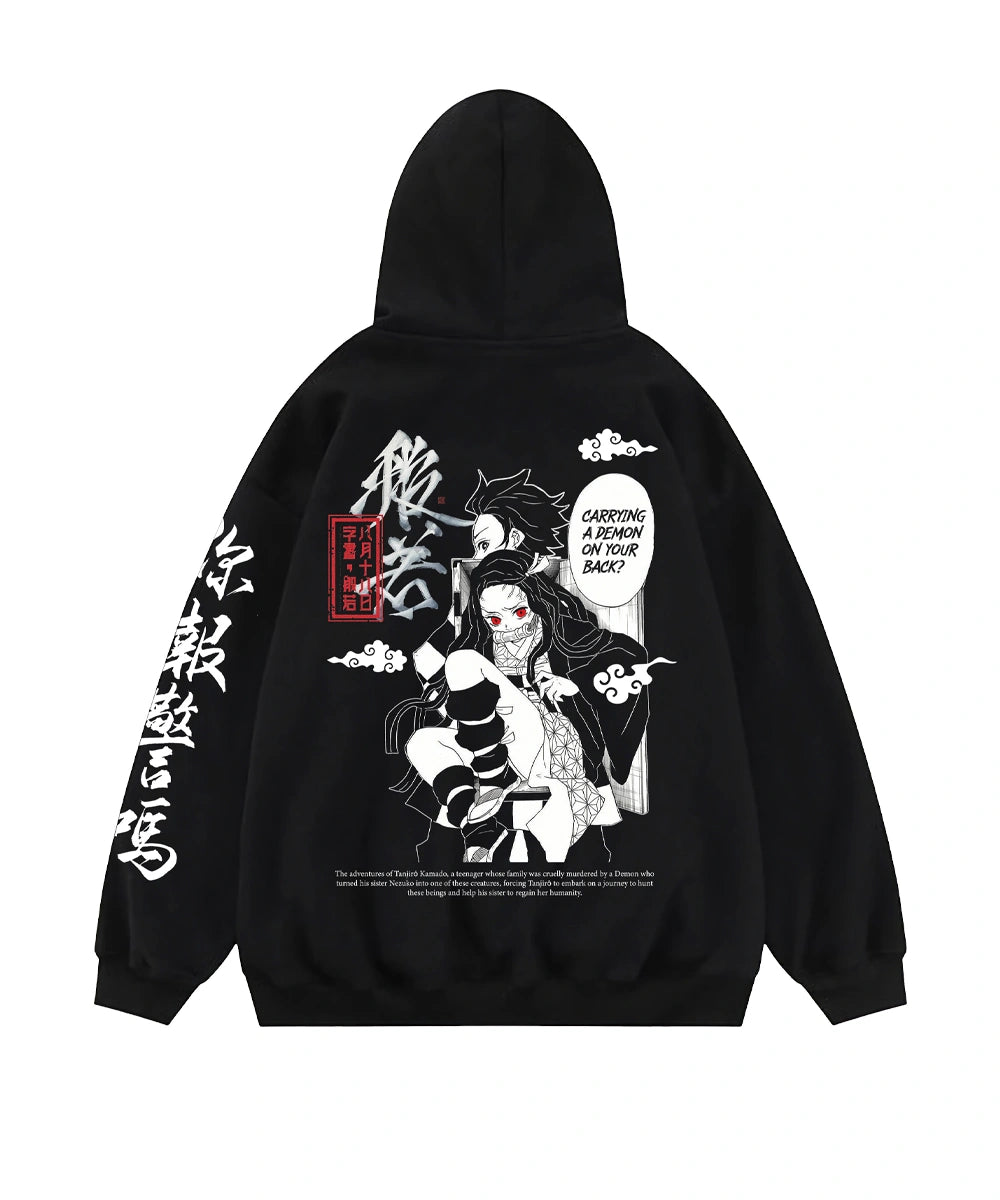 Hoodie Tanjiro x Nezuko