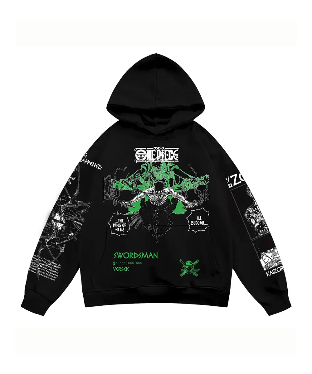 Collection of Hoodie Zoro Slayer in a gallery layout