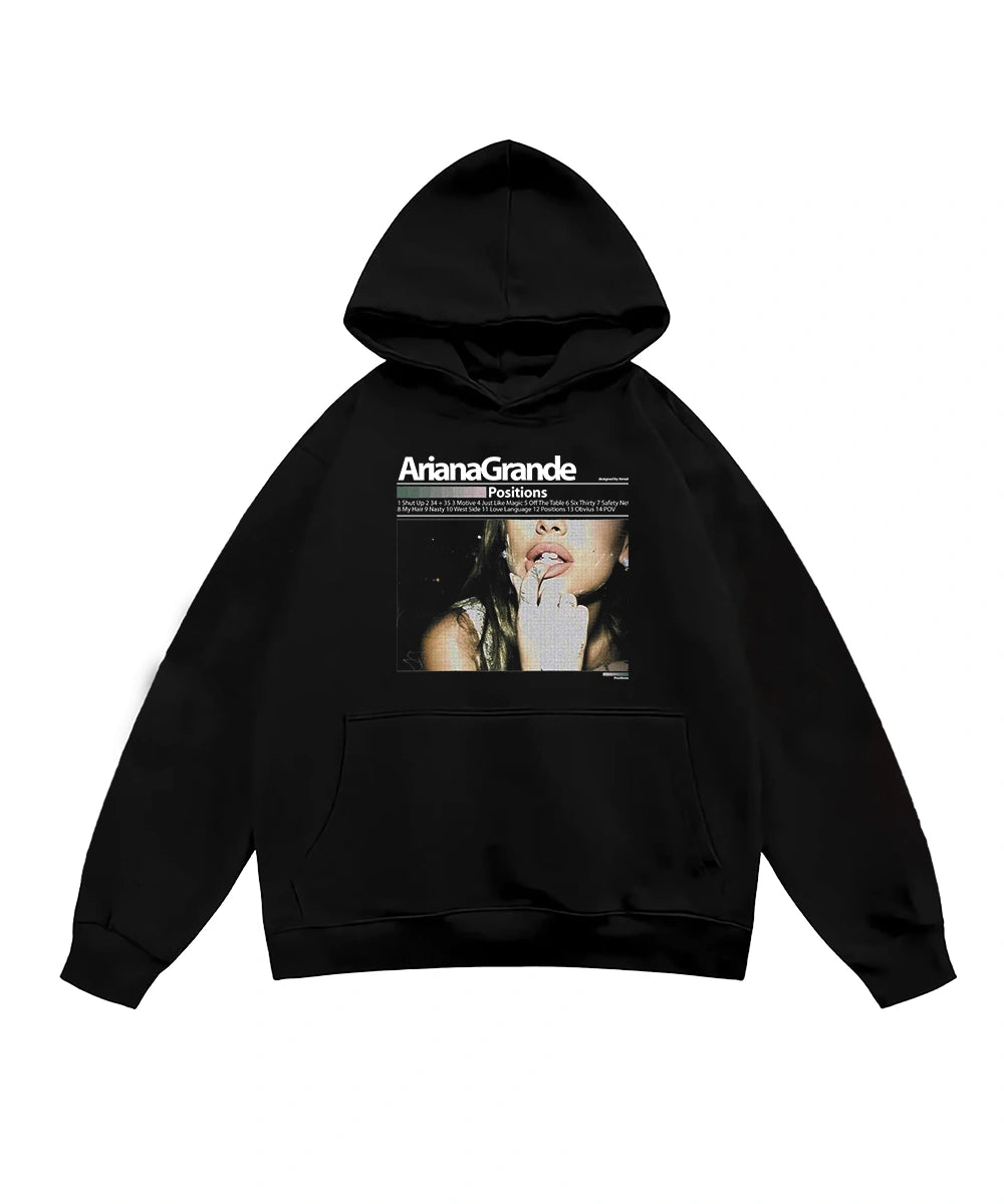 Collection of Hoodie Ariana positions in a gallery layout