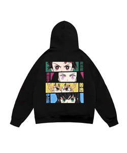 Collection of Hoodie Demon Slayer in a gallery layout