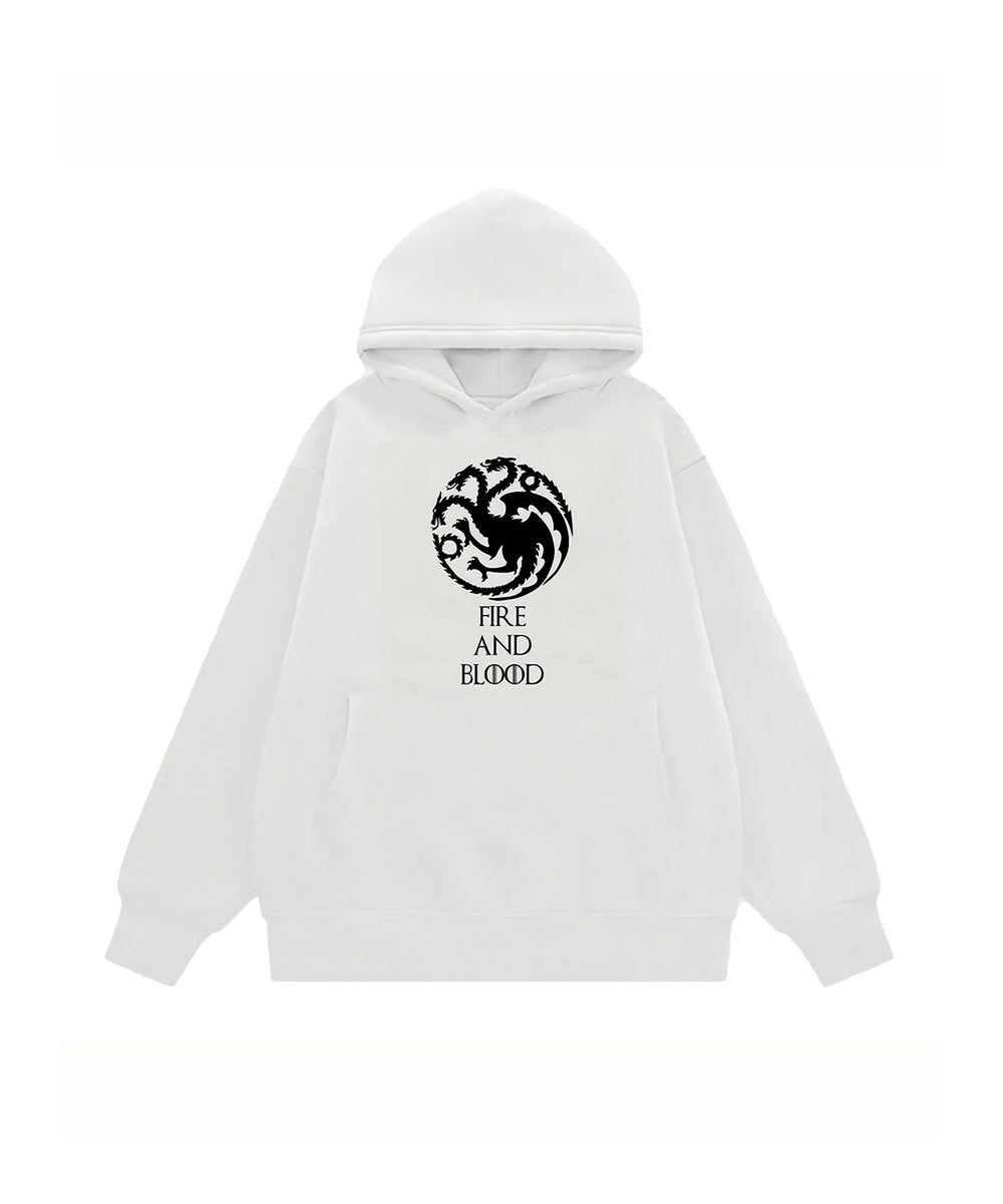 Collection of Hoodie Fire and blood in a gallery layout