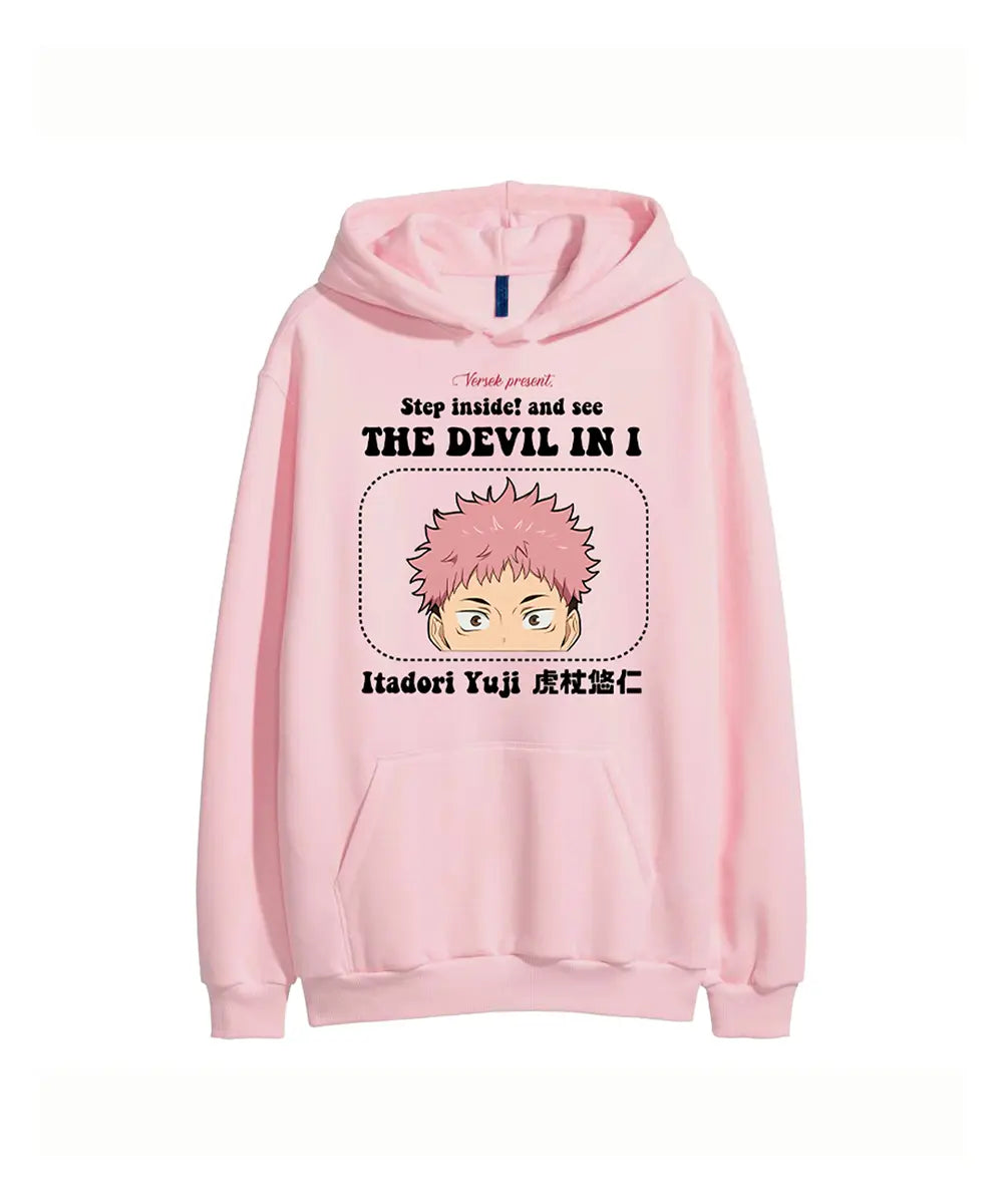 Collection of Hoodie itadori devil in a gallery layout