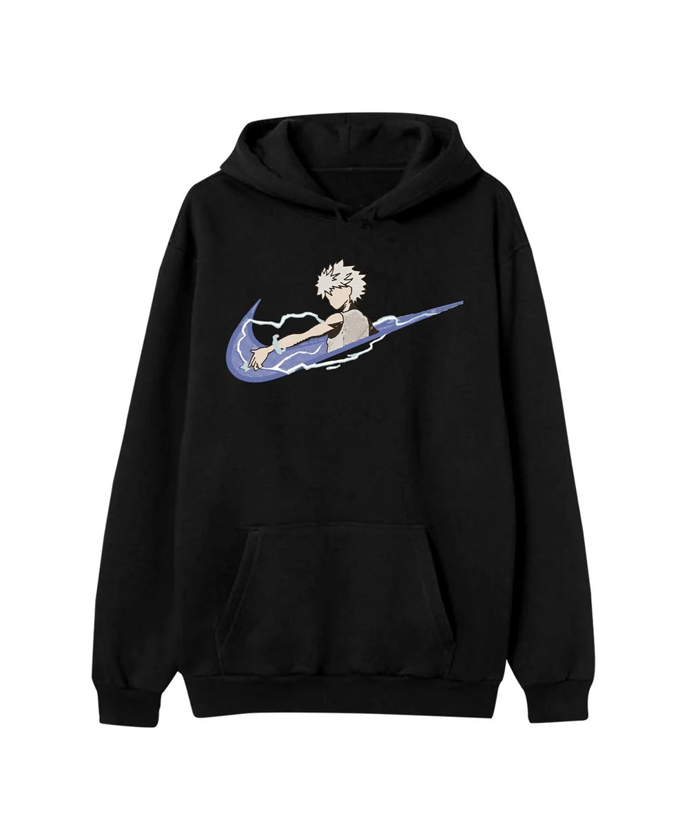 Collection of Hoodie Killua nike in a gallery layout