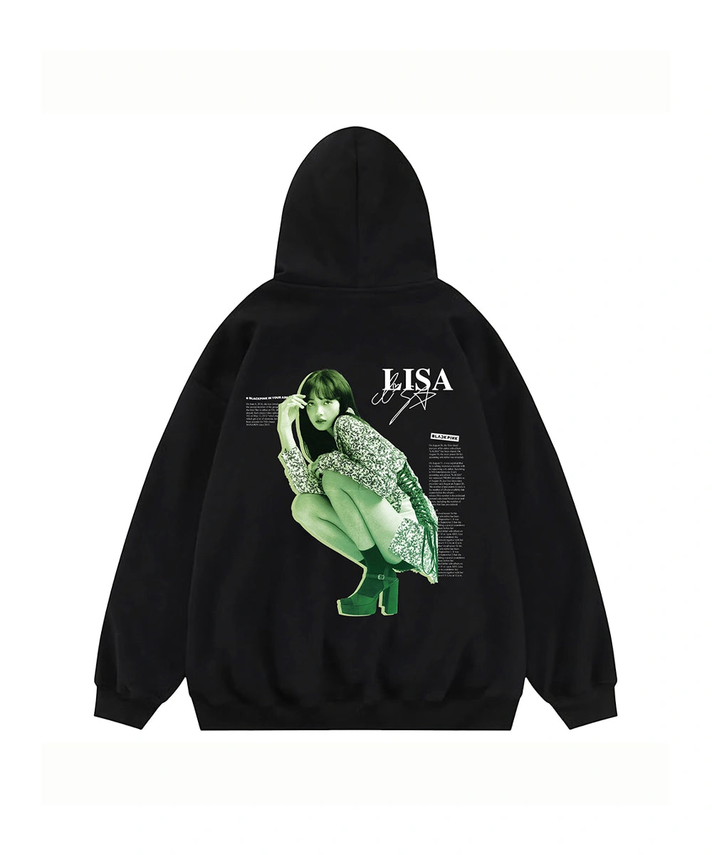 Collection of Hoodie Lalisa Money in a gallery layout