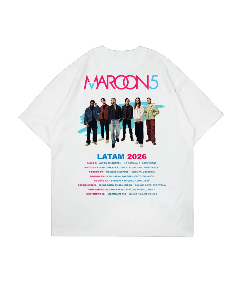Collection of MAROON 5 WORLD TOUR in a gallery layout