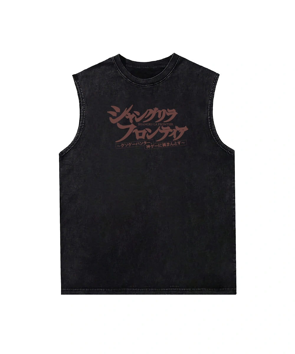 Collection of Shangri La Frontier Tank Top ACID in a gallery layout
