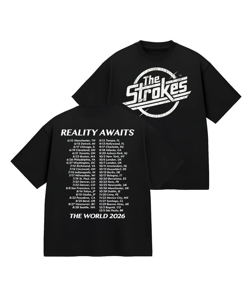 Collection of The Strokes Reality Awaits 2026 in a gallery layout
