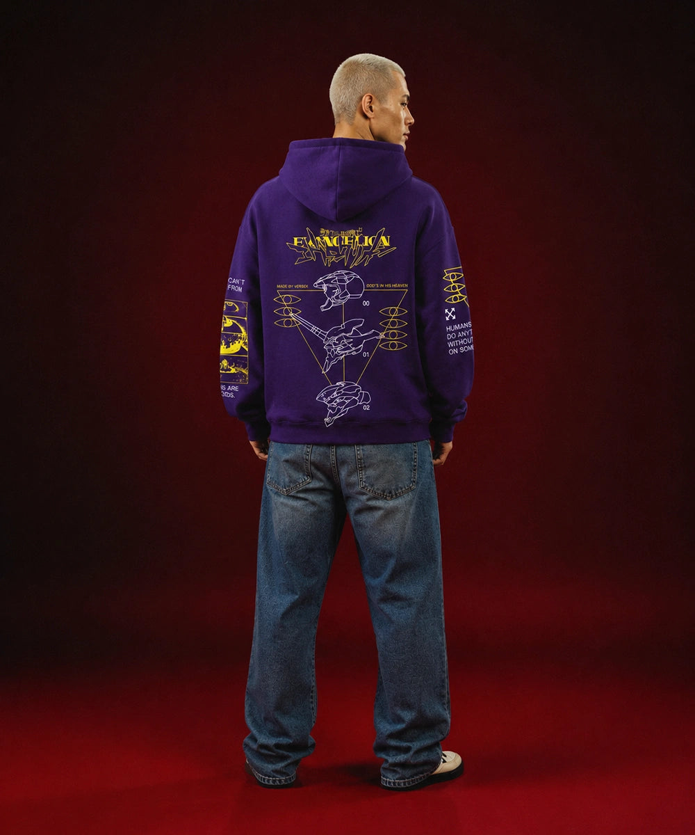 Collection of Hoodie Neon Human in a gallery layout