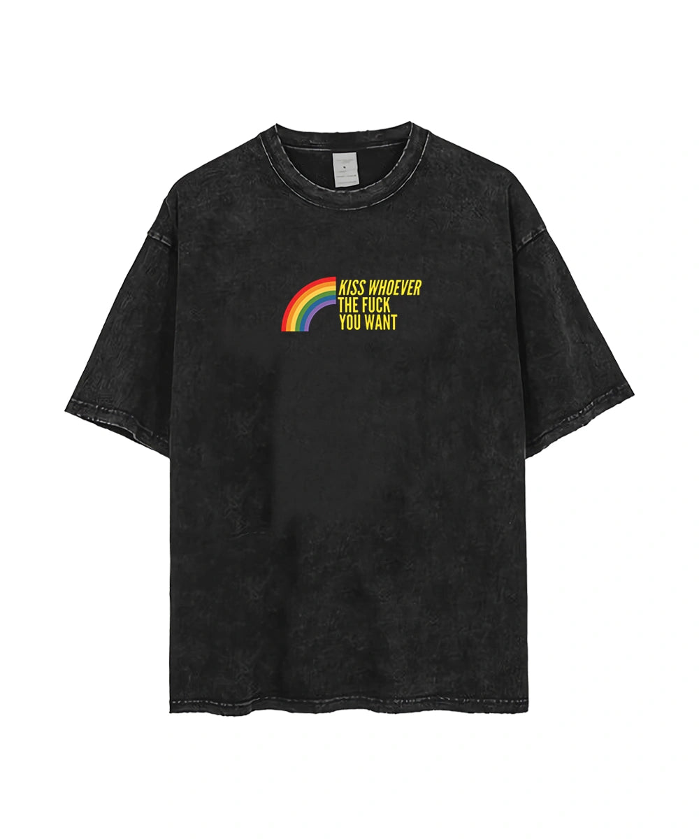 Kiss whoever the fuck you want acid