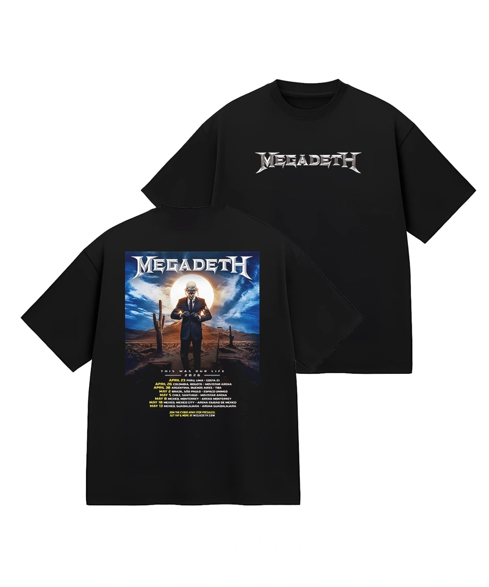 Collection of Megadeth World Tour in a gallery layout