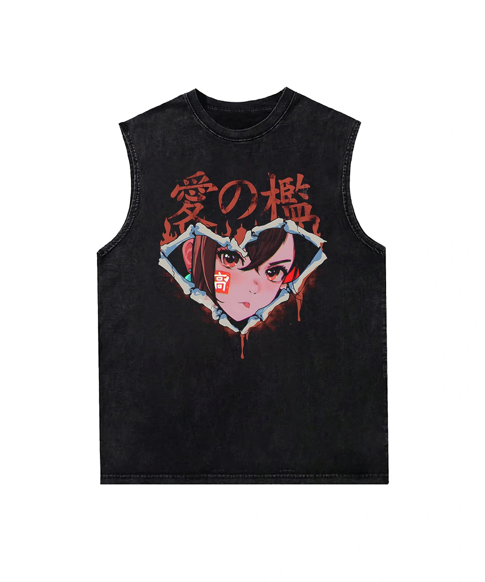 Momo Heart Tank Top ACID