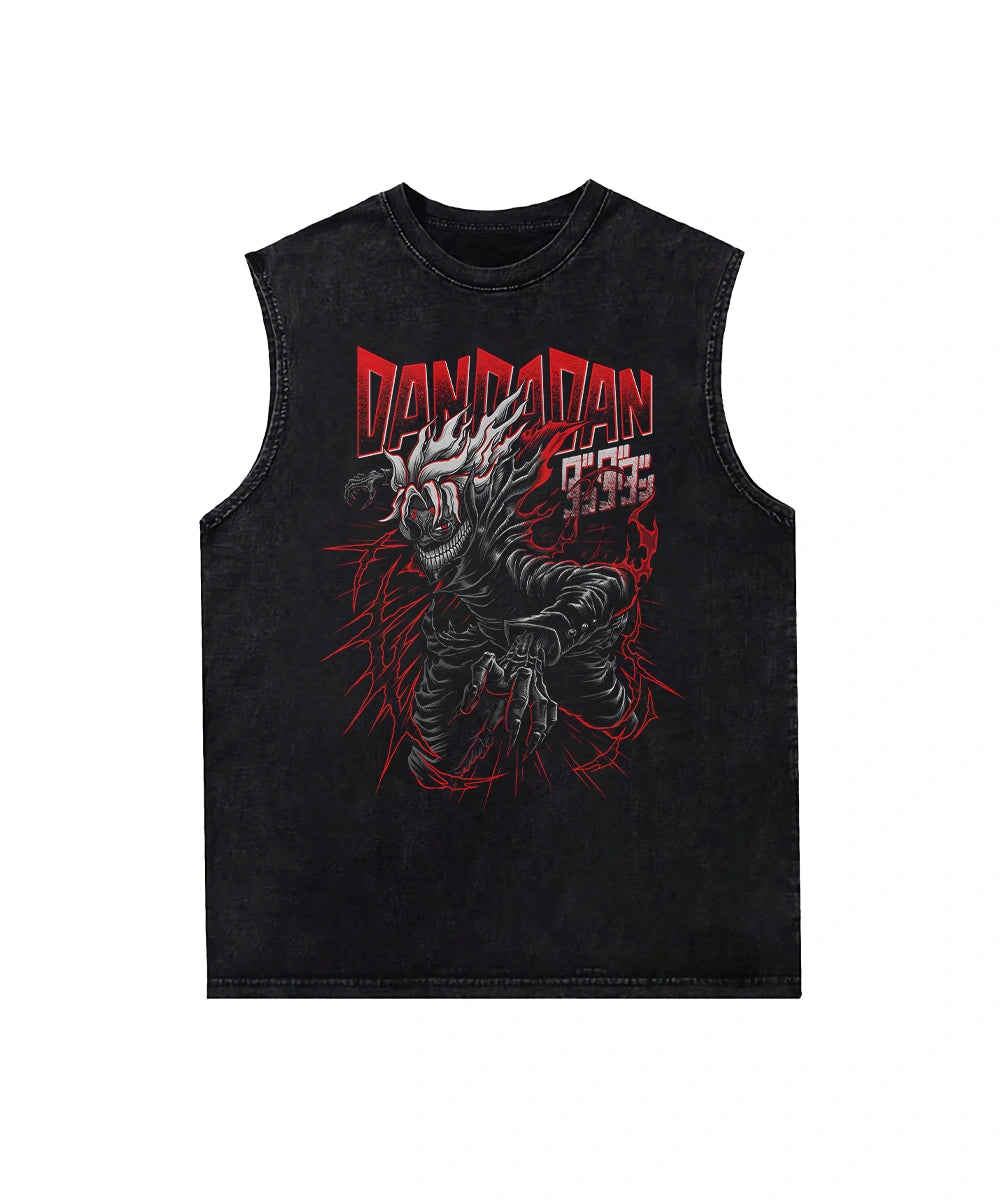 Okarun Red Tank Top ACID