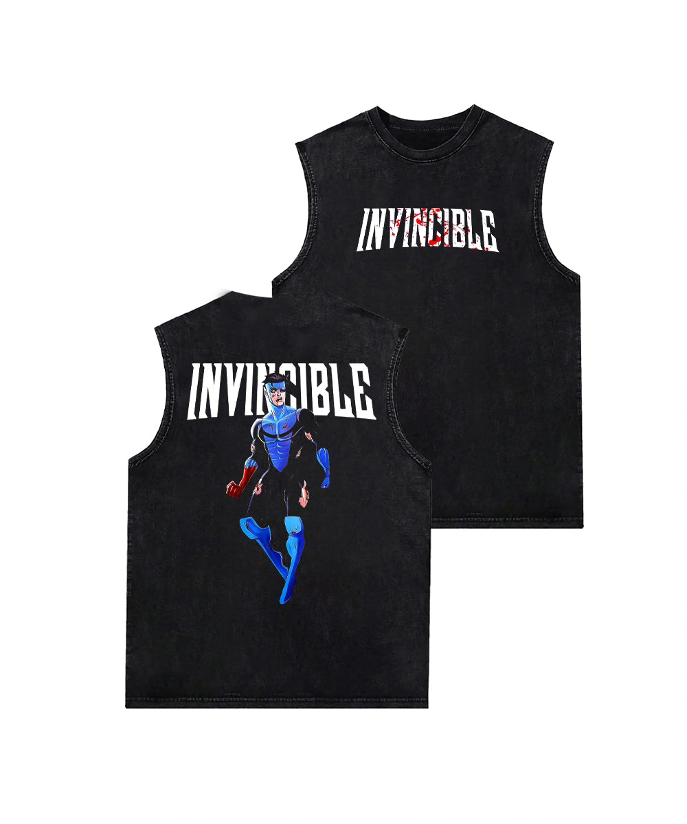 Blue Mark Tank Top ACID STOCK