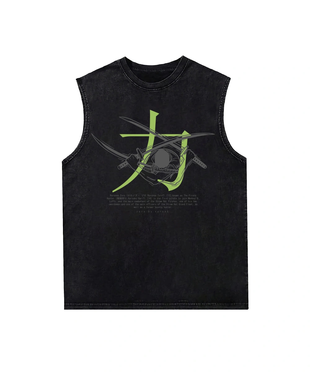 King of hell zoro Tank Top ACID